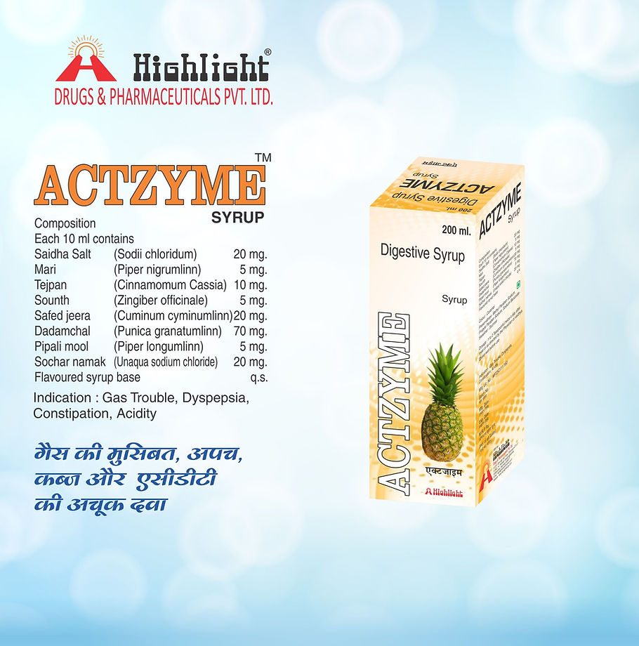 Actzyme Syrup